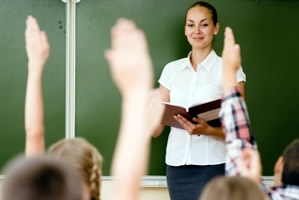 Education Sector Image-Teacher in Classroom