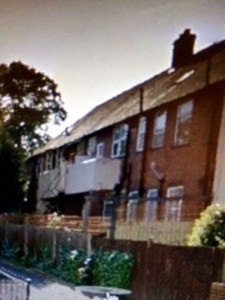 Image of the rear of a South East London Home showing fires escapes and exits